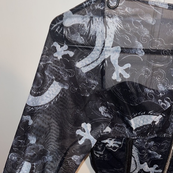 Corset long sleeve top - Picture 4 of 6